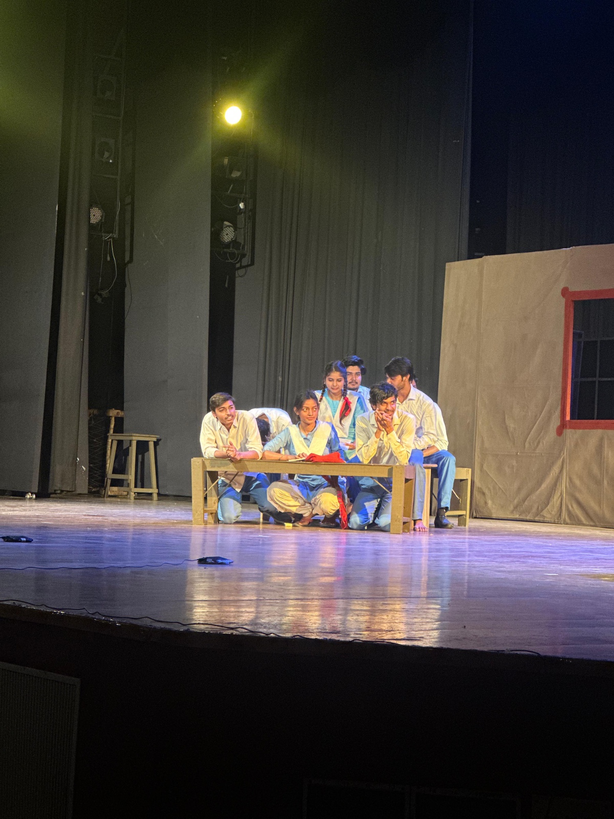 TWS Pictures Actors Karkhana Stages a Drama at SNA Lucknow